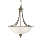 Sea Gull Laurel Leaf 3-light LED Convertible Pendant