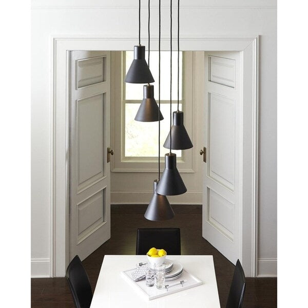 Sea Gull Towner 5-light LED Convertible Cluster Pendant