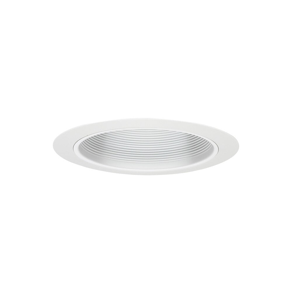 Sea Gull White 6-inch Steel Baffle Trim