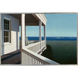 Sea Watcher-ZHELU37431 Framed Print 28.25"x42.5" by Zhen-Huan Lu