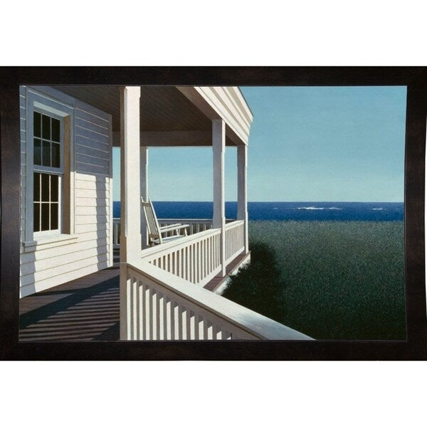 Sea Watcher-ZHELU37431 Framed Print 28.25"x42.5" by Zhen-Huan Lu