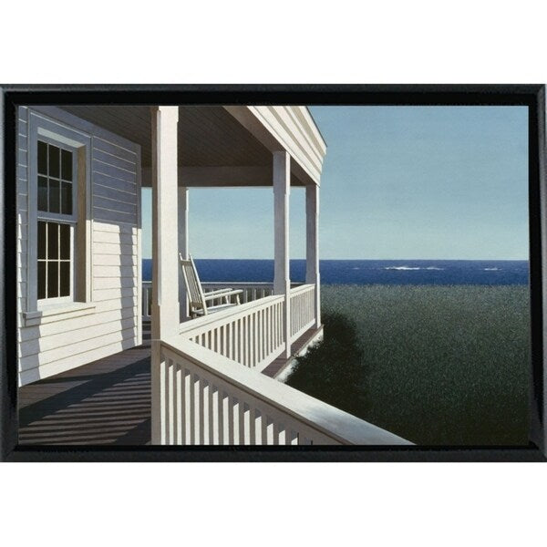 Sea Watcher-ZHELU37431 Framed Print 28.25"x42.5" by Zhen-Huan Lu
