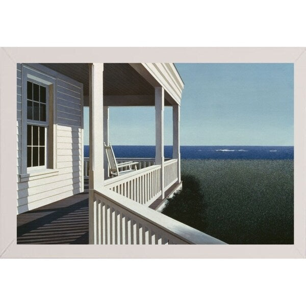 Sea Watcher-ZHELU37431 Framed Print 28.25"x42.5" by Zhen-Huan Lu