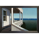 Sea Watcher-ZHELU37431 Framed Print 28.25"x42.5" by Zhen-Huan Lu