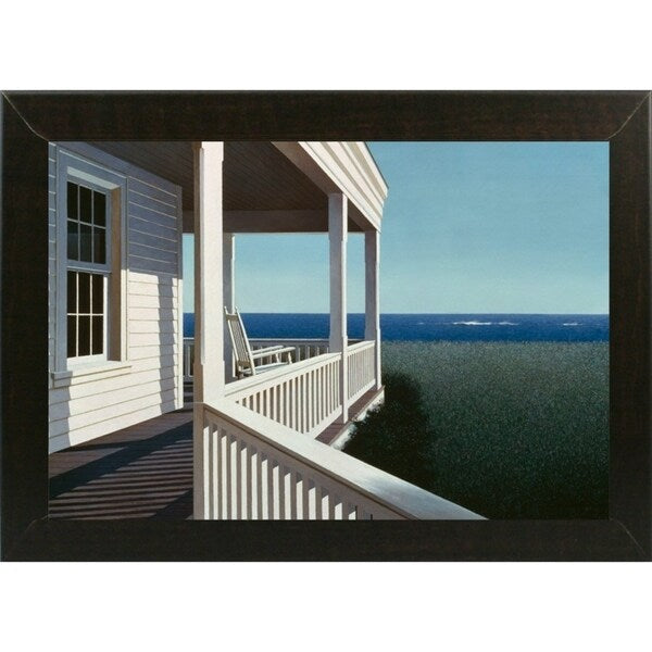 Sea Watcher-ZHELU37431 Framed Print 28.25"x42.5" by Zhen-Huan Lu