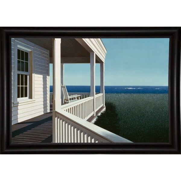 Sea Watcher-ZHELU37431 Framed Print 28.25"x42.5" by Zhen-Huan Lu