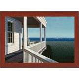 Sea Watcher-ZHELU37431 Framed Print 28.25"x42.5" by Zhen-Huan Lu