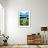 Sea of Japan by Hiroyuki Izutsu Wood Framed Wall Art Print