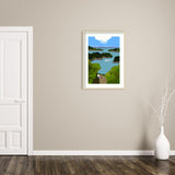 Sea of Japan by Hiroyuki Izutsu Wood Framed Wall Art Print