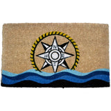 Sea-themed Compass Door Mat - Door Mat