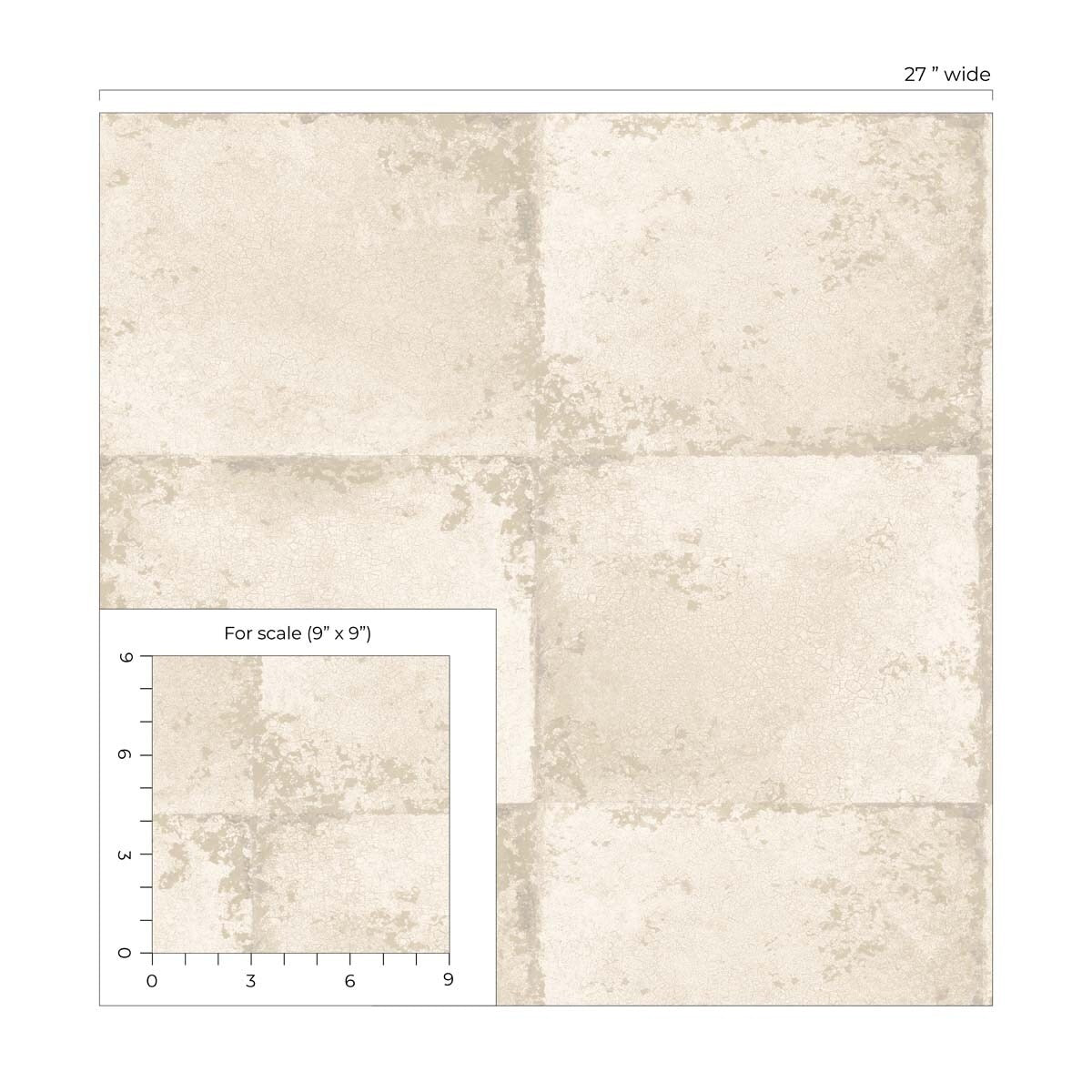 Seabrook Designs Foundation Embossed Vinyl Unpasted Wallpaper