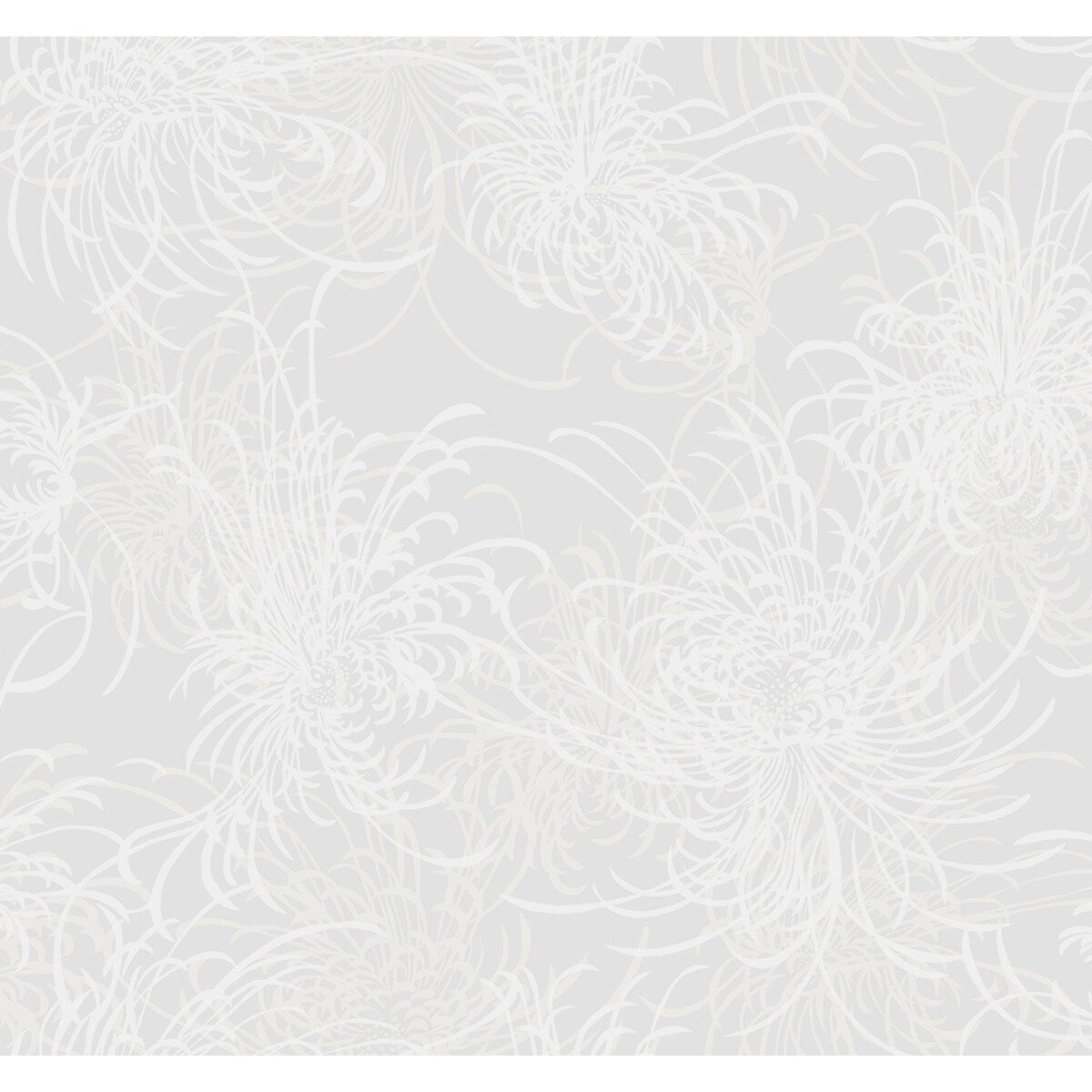 Seabrook Designs Noell Floral Unpasted Wallpaper