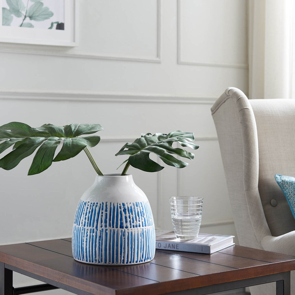 Seadrift Strokes Vase