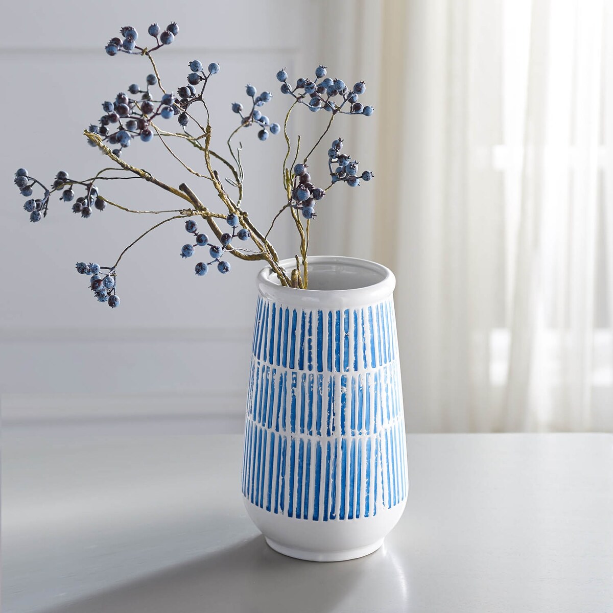 Seadrift Strokes Vase