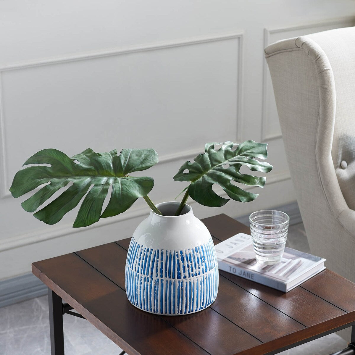 Seadrift Strokes Vase