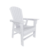 Polytrends Altura 7-Piece Poly Eco-Friendly All Weather Outdoor Dining Set with Armchairs