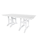 Polytrends Altura 7-Piece Poly Eco-Friendly All Weather Outdoor Dining Set with Armchairs