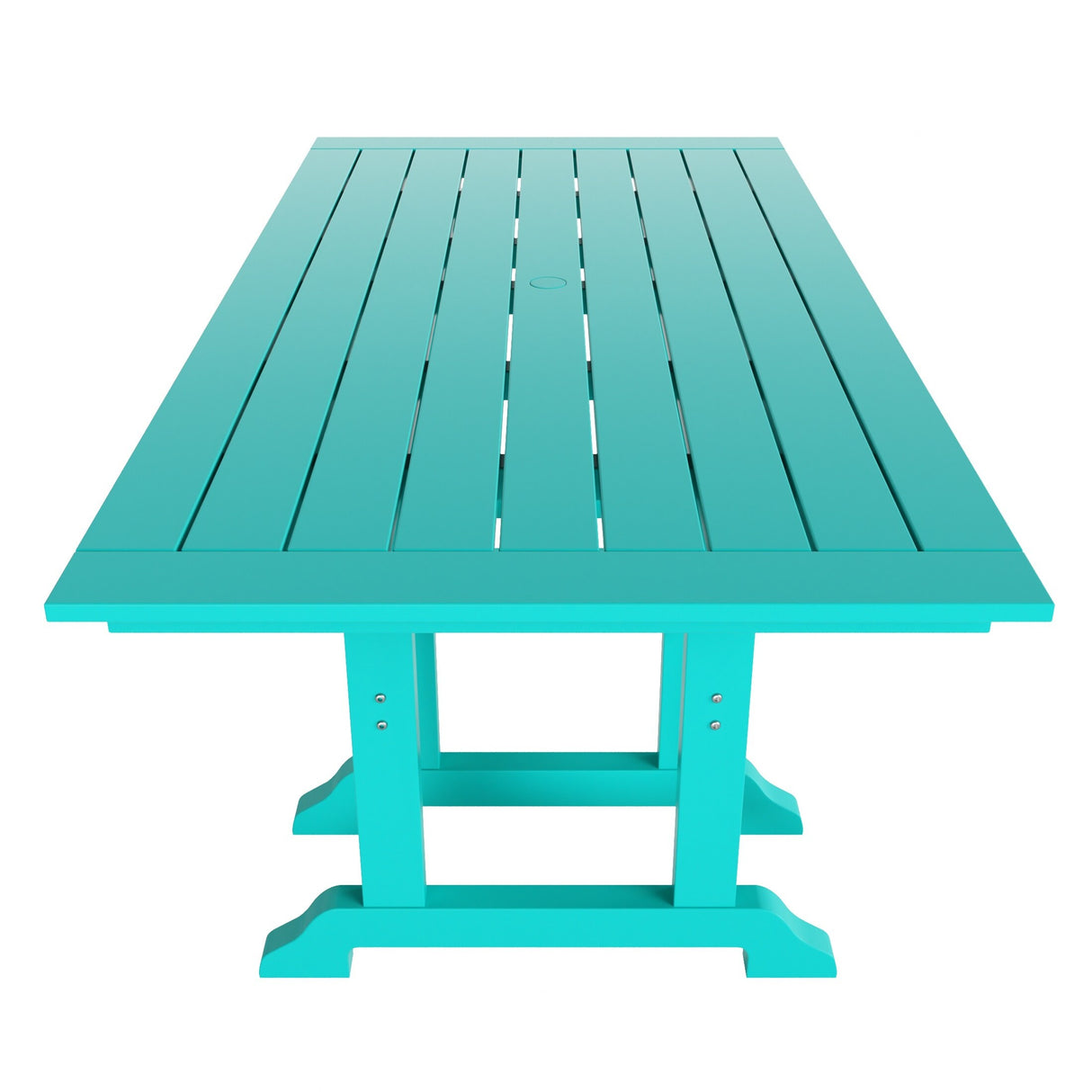 Polytrends Altura 7-Piece Poly Eco-Friendly All Weather Outdoor Dining Set with Armchairs