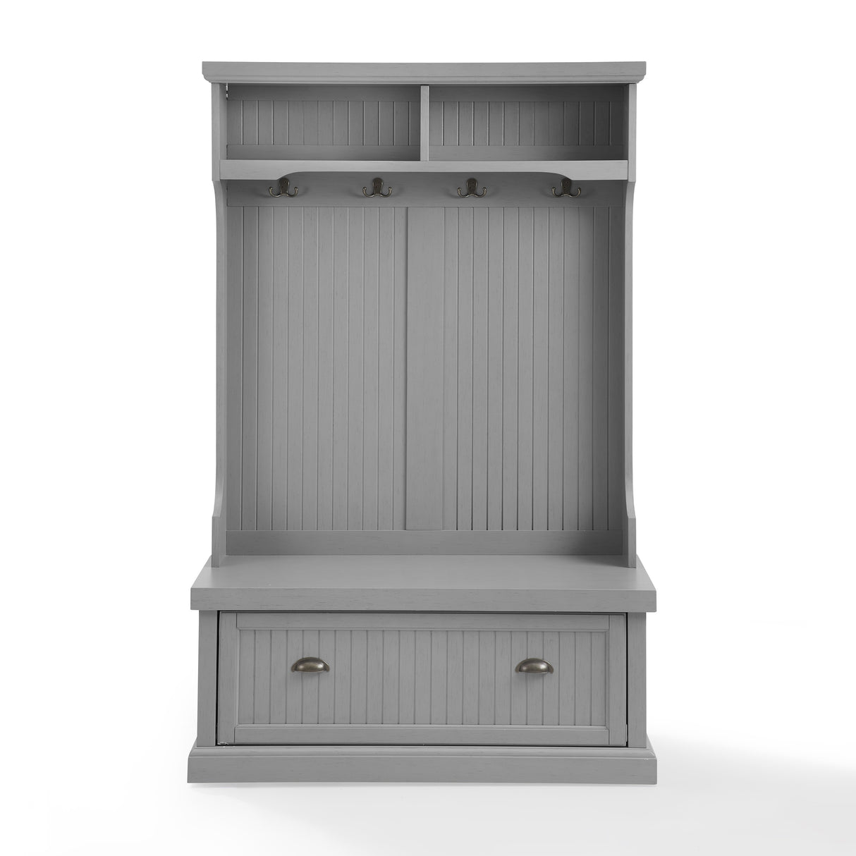 Crosley Seaside Hall Tree - 40 "W x	18.5 "D x 64.5 "H