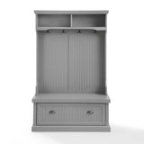 Crosley Seaside Hall Tree - 40 "W x	18.5 "D x 64.5 "H