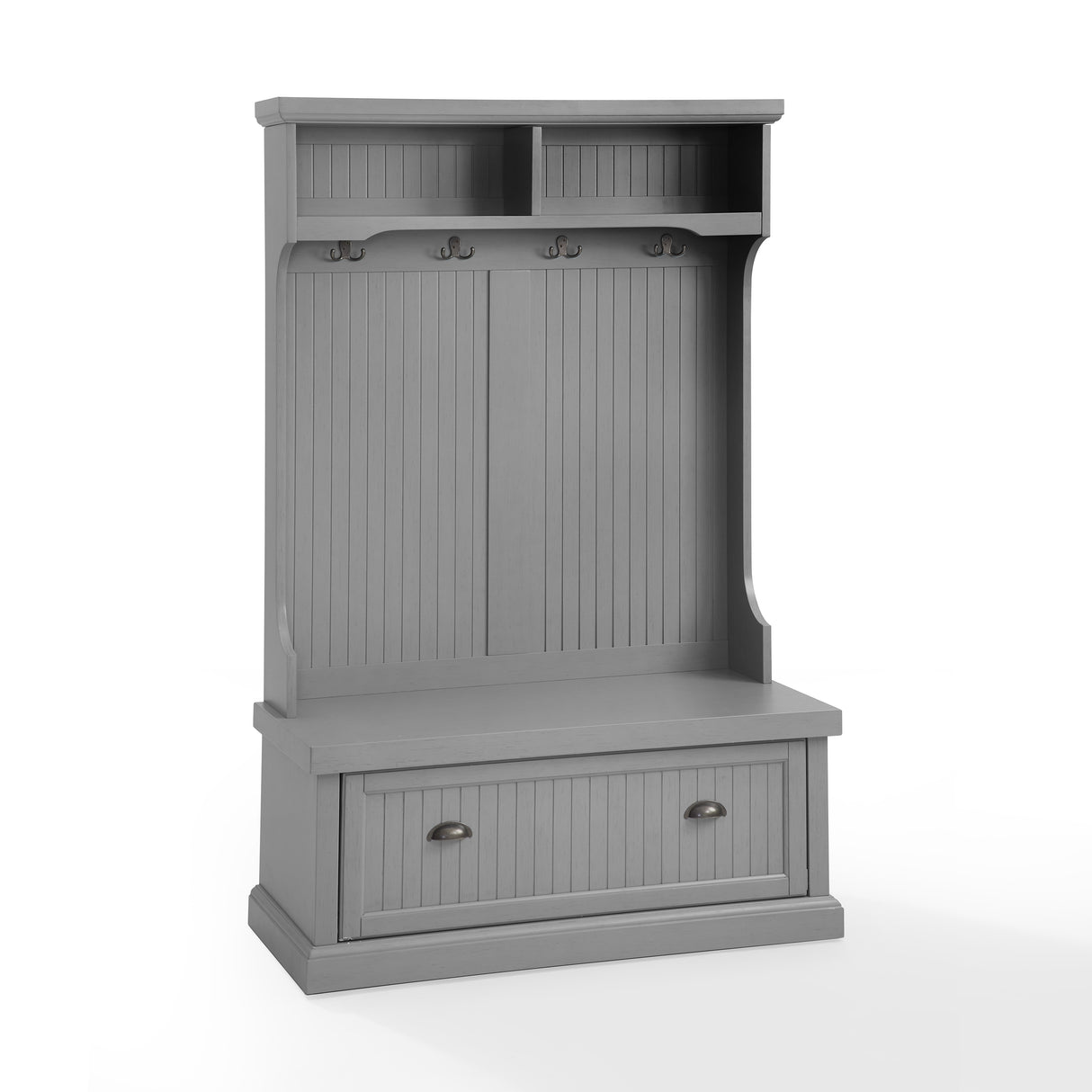 Crosley Seaside Hall Tree - 40 "W x	18.5 "D x 64.5 "H