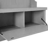 Crosley Seaside Hall Tree - 40 "W x	18.5 "D x 64.5 "H