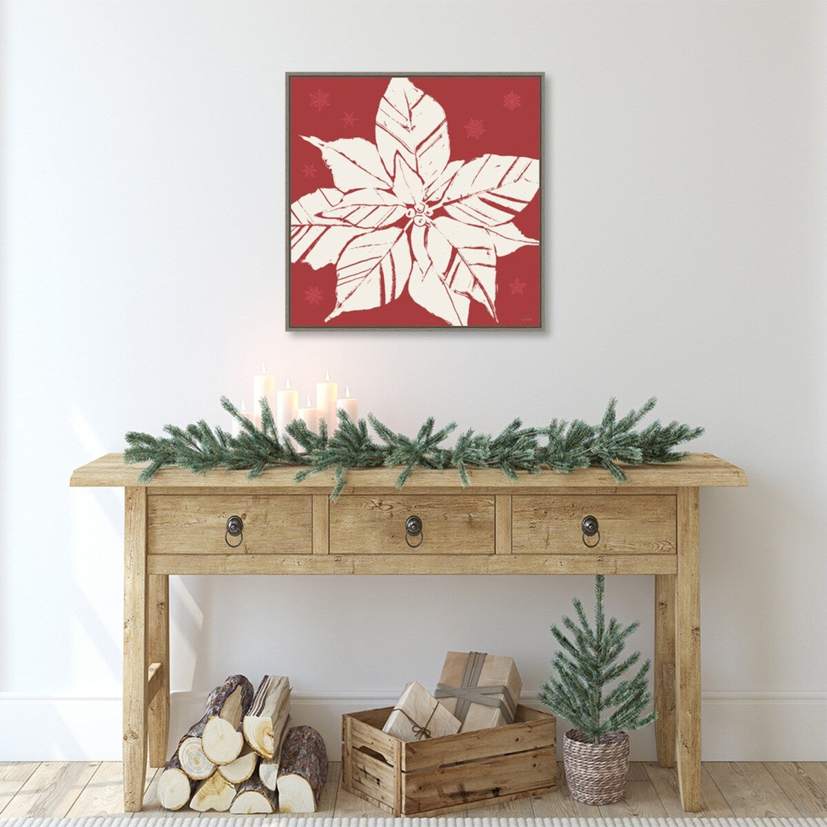 Seasonal Shades XIII by Anne Tavoletti Framed Canvas Wall Art Print