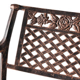 Sebastian Cast Aluminum Bar Stool (Set of 2) by Christopher Knight Home