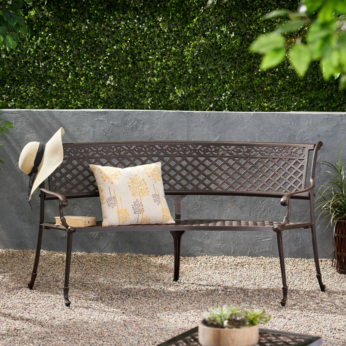 Sebastian Sector Bench by Christopher Knight Home