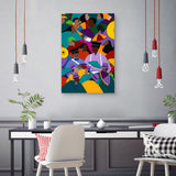 Second Line New Orleans by Synthia SAINT JAMES Canvas Art Print