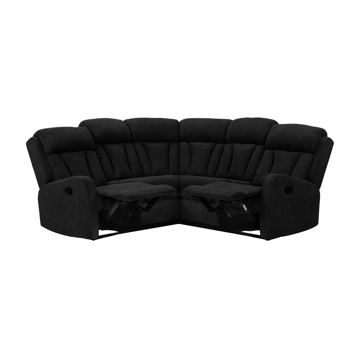 Sectional Manual Recliner Living Room Set