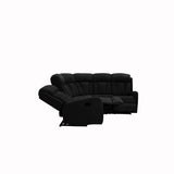 Sectional Manual Recliner Living Room Set