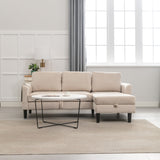 Sectional Sofa Bed with Storage Convertible Chaise
