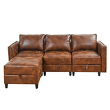 Sectional Sofa L Shaped Convertible Couch with Reversible Chaise