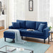 Sectional Sofa Left Hand Facing With 2 Pillows