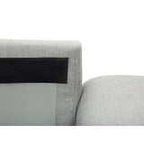 Sectional Sofa Light Gray KIRUNA