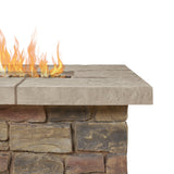 Sedona 52" LP Gas Fire Table w/NG Conversion in Buff by Real Flame