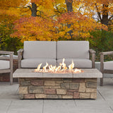 Sedona 52" LP Gas Fire Table w/NG Conversion in Buff by Real Flame