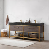 Segovia Bath Vanity with Sintered Stone Top