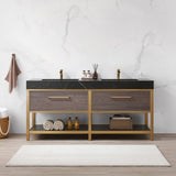 Segovia Bath Vanity with Sintered Stone Top