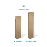 Select Luxury 14-inch Memory Foam Mattress and Foundation Set