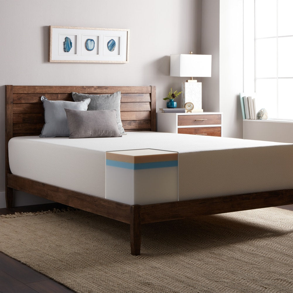 Select Luxury 14 inch Medium Firm Gel Memory Foam Mattress with Cooling Tech