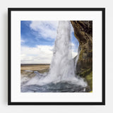 Seljalandsfoss Iceland ICLAND Seljalandsfoss Nature Art Print/Poster