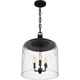 Selma 3-Light Matte Black Pendant Light