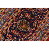 Antique Cordero Rust/Blue Wool Rug (9'10 x 13'9) - 9'10" x 13'9"