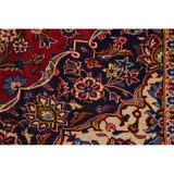 Antique Cordero Rust/Blue Wool Rug (9'10 x 13'9) - 9'10" x 13'9"