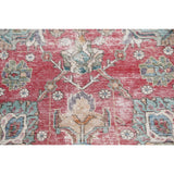 Semi-antique Distressed Floral Tabriz Persian Area Rug Wool Handmade - 9'1" x 12'2"