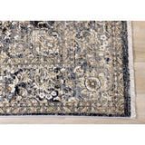 Sydney Collection - Beige/Grey Elaborate Border Rug