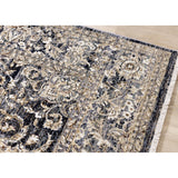 Sydney Collection - Beige/Grey Elaborate Border Rug
