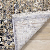 Sydney Collection - Beige/Grey Elaborate Border Rug